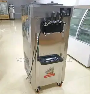 Standing Stainless Ice Cream Machine