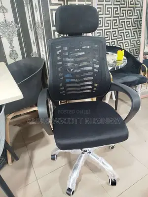 Secretary Net Office Chair With Headrest