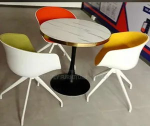 New Design Restaurant Chairs With Table
