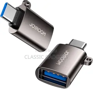 Joyroom S-H151 Type-C Male USB Female Preto Adapter