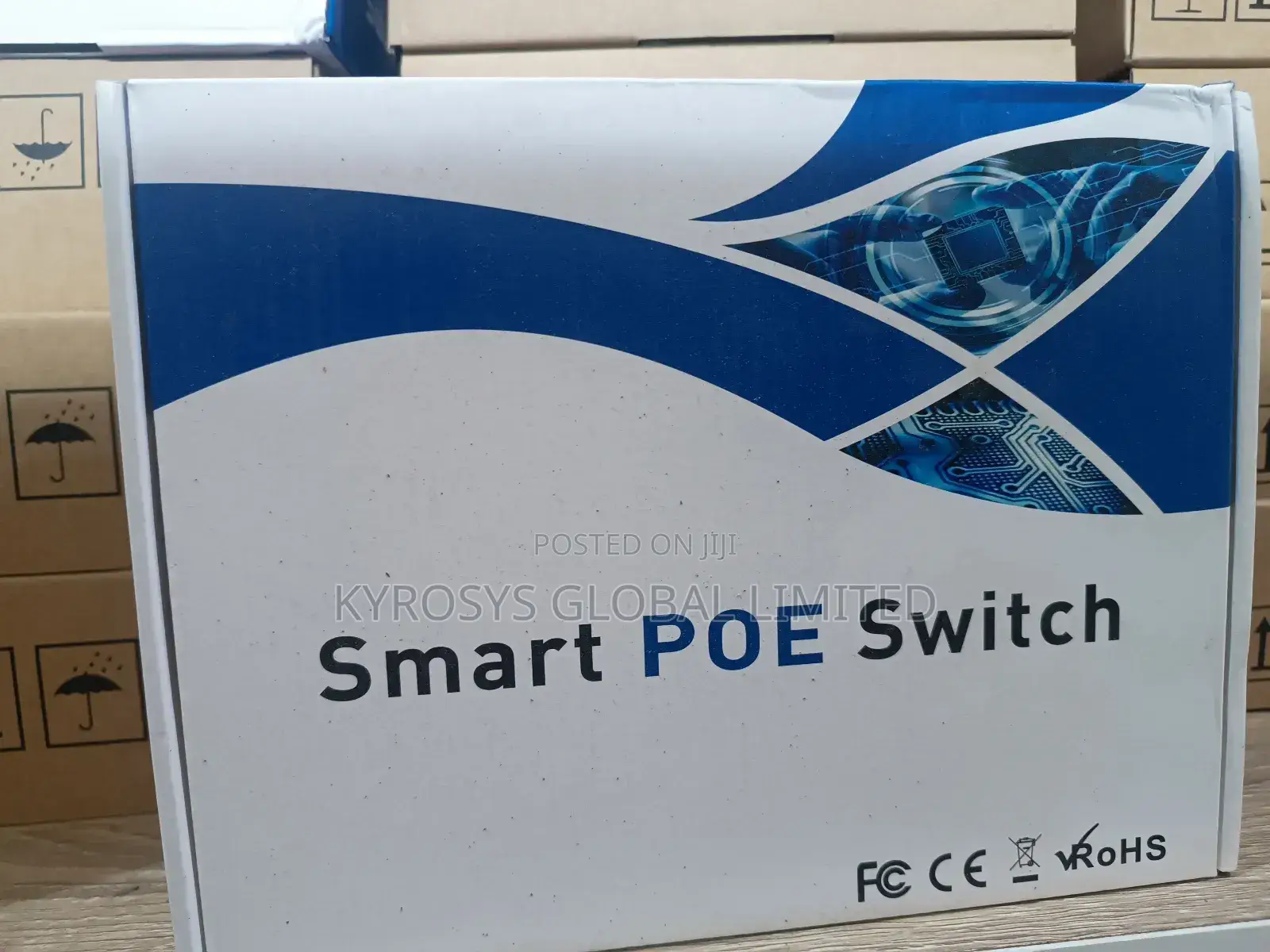 4 Port Smart P.O.E Switch