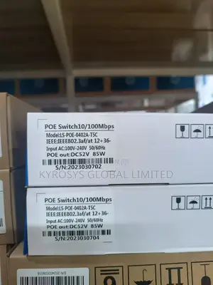 4 Port Smart P.O.E Switch