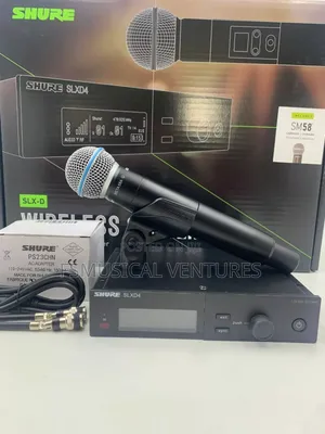 Shure Slxd4/Beta87a Handled Wireless Microphone
