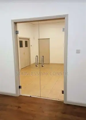Tampered Glass Swing Door