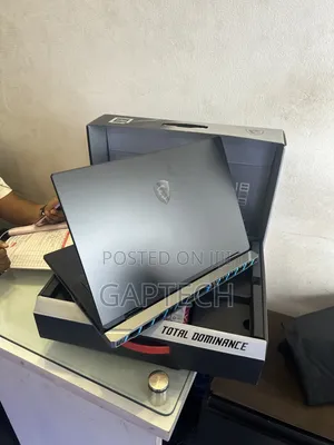 New Laptop MSI 256GB Intel Core I9 SSD 4T