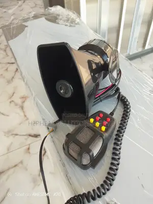 Emergency Loudspeaker Alarm Horn Recording