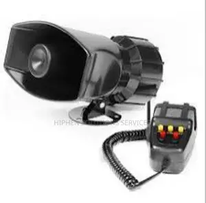 100W 12V 7 Sounds Car Siren Electronic Warning Alarm System