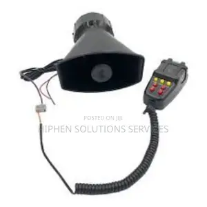 Vehicle Alarm Siren Speaker System Emergency Amplifier Kit