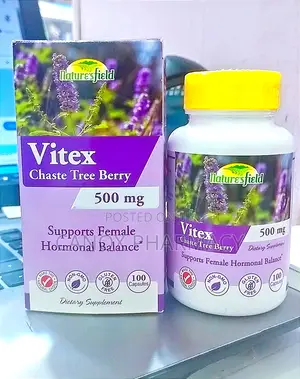 Nature's Field Vitex Chaste Tree Berry 500mg -100capsules