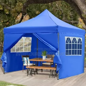 Gazebo Foldable Canopy Tent 10x10ft With 4 Side Covers