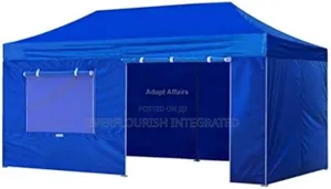 Gazebo Foldable Canopy Tent 10x15ft With 4 Side Covers.