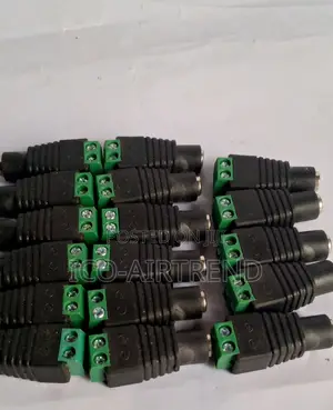 DC Female Power Plug For CCTV Camera - 17pieces