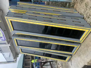 Aluminum Casement Window With Burglary and Net