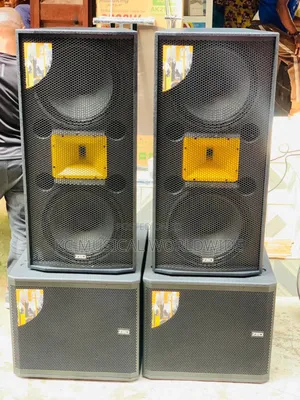 Quality ZED Full Range Speakers and Subwoofer
