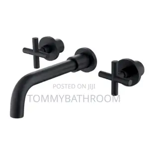 Basin Mixer Tap Black Conduit