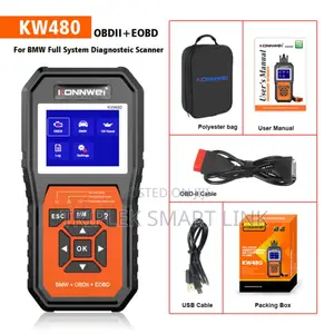 KONNWEI KW480 BMW Full System OBD2 12V Car Fault Scanner