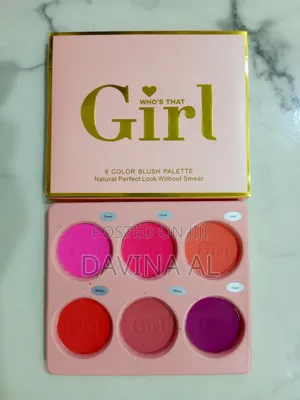 Who's That Girl 6 in 1 Blush Palette