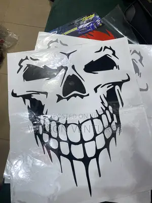 Skull Car Body Sticker