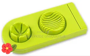 Egg Slicer 2 in 1 Boiled Egg Cutter