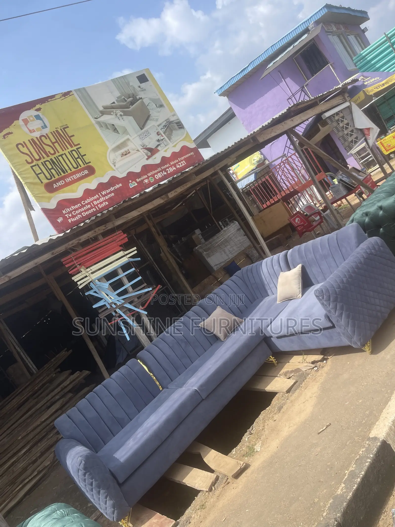 Custom Made Corner Sofa