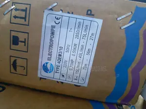 0.75hp Whale Submersible Borehole Water Pump