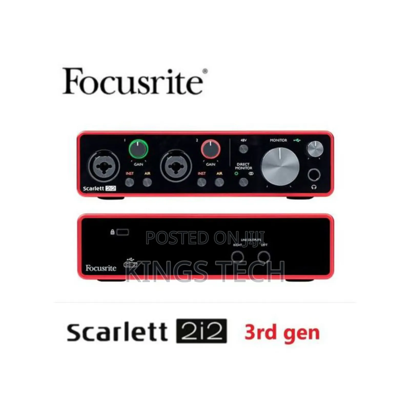 Scarlet 2i2 3rd Gen