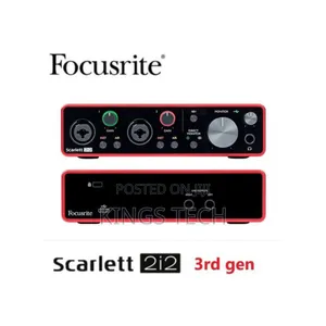 Scarlet 2i2 3rd Gen