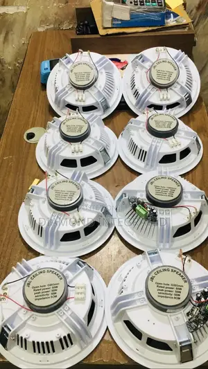8 JBL Bluetooth Ceiling Speakers 2 Active and 6 Passive