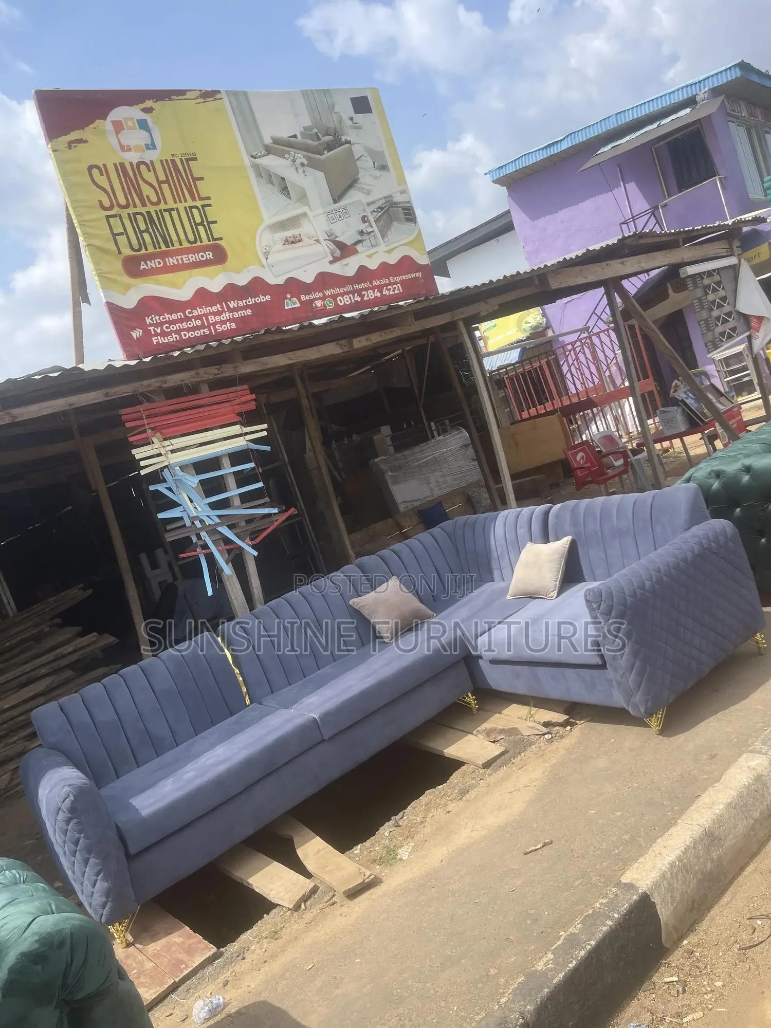 Custom Made Corner Sofa