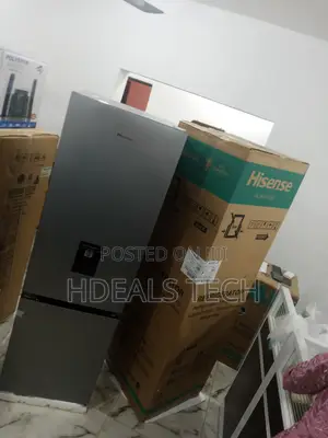 Hisense Ref-35dcb-Rd Double Door Bottom Freezer .