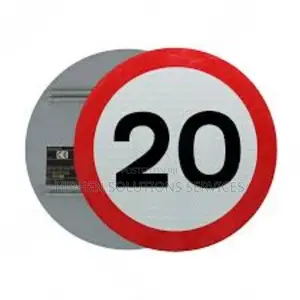 Speed Limit Sign - Maximum 20 Km/H