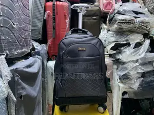 Big Size 4 Wheels Back Pack With Foldable Trolley and Usb