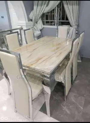 Set of Marble Dinning Table