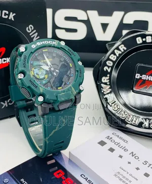 Gshock Rubber Strap Wristwatch