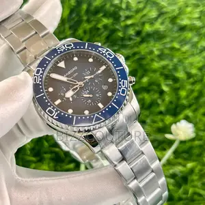 Original Hanboro Chronograph Silver Chain Watch