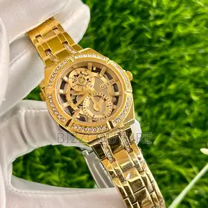 Original Guess Mechanical Gold Chain Watch Is Available
