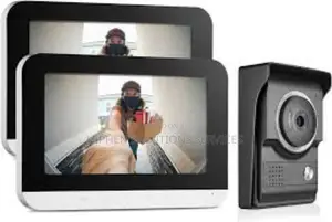 Doorbell Intercom System With Wireless Monitoring and Remote