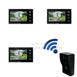 Video Door Intercom Entry System Kit Wired Video Doorbell