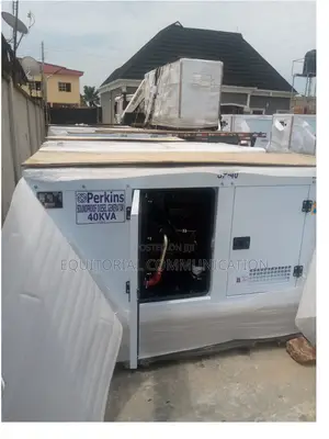 40KVA Perkins Soundproof Diesel Generator - DC Power