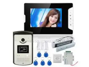 Touchscreen Monitor With Camera Support Password Unlock