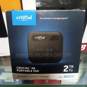 2TB Crucial SSD External (Solid State Drive