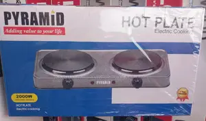 Pyramid Double Burner Electric Hot Plate 2000watts