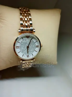 Emporio Armani Rose Gold Ladies Wristwatch 002