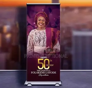 Roll-up Banner, Flex Banner And Stickers