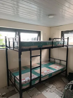 Set of Bunk Bed and Mattresses 6*3 Feet.