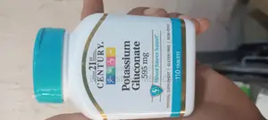 21st Century Potassium Gluconate 595mg