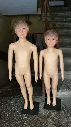 Unisex Plastic Kids Mannequins of Different Ages