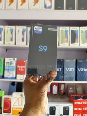New Samsung Galaxy S9 64 GB Black