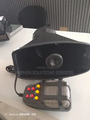 Horn For Car Warning Alarm Police Fire Siren Horn Speaker