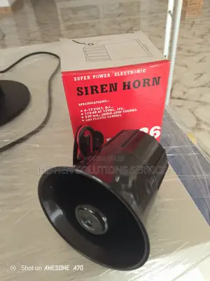 12V Car Alarm Megaphone Horn Siren Speaker